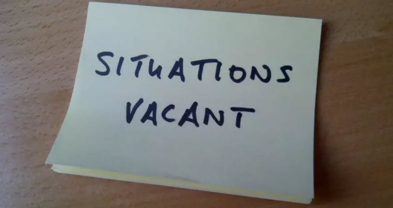 Notice of Vacancy